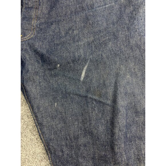 Levi's 501 XX Jeans Men's W48 x L3 Dark Blue Denim Button Fly Classic Straight - Picture 7 of 11